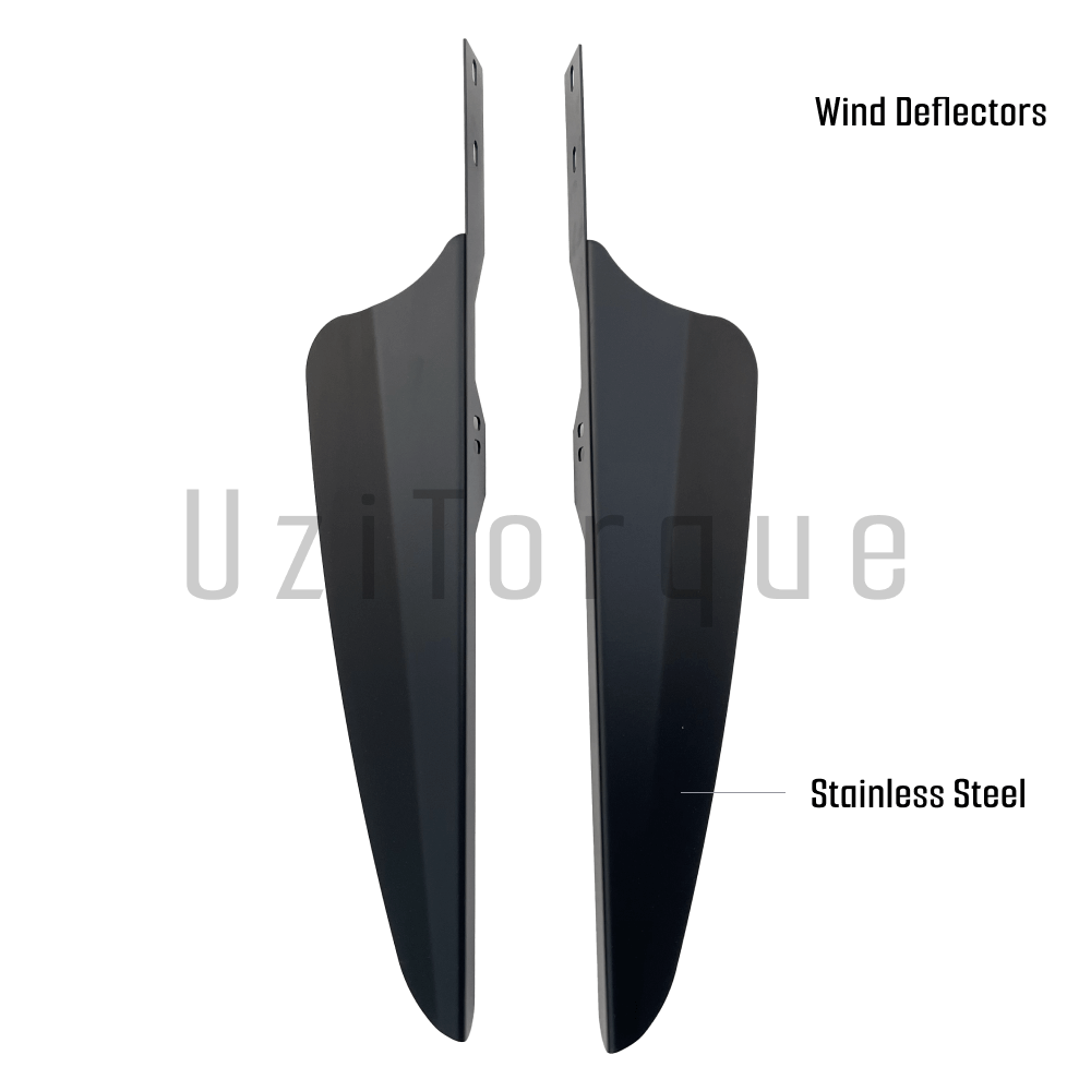 Black Wind Deflectors For Super Meteor