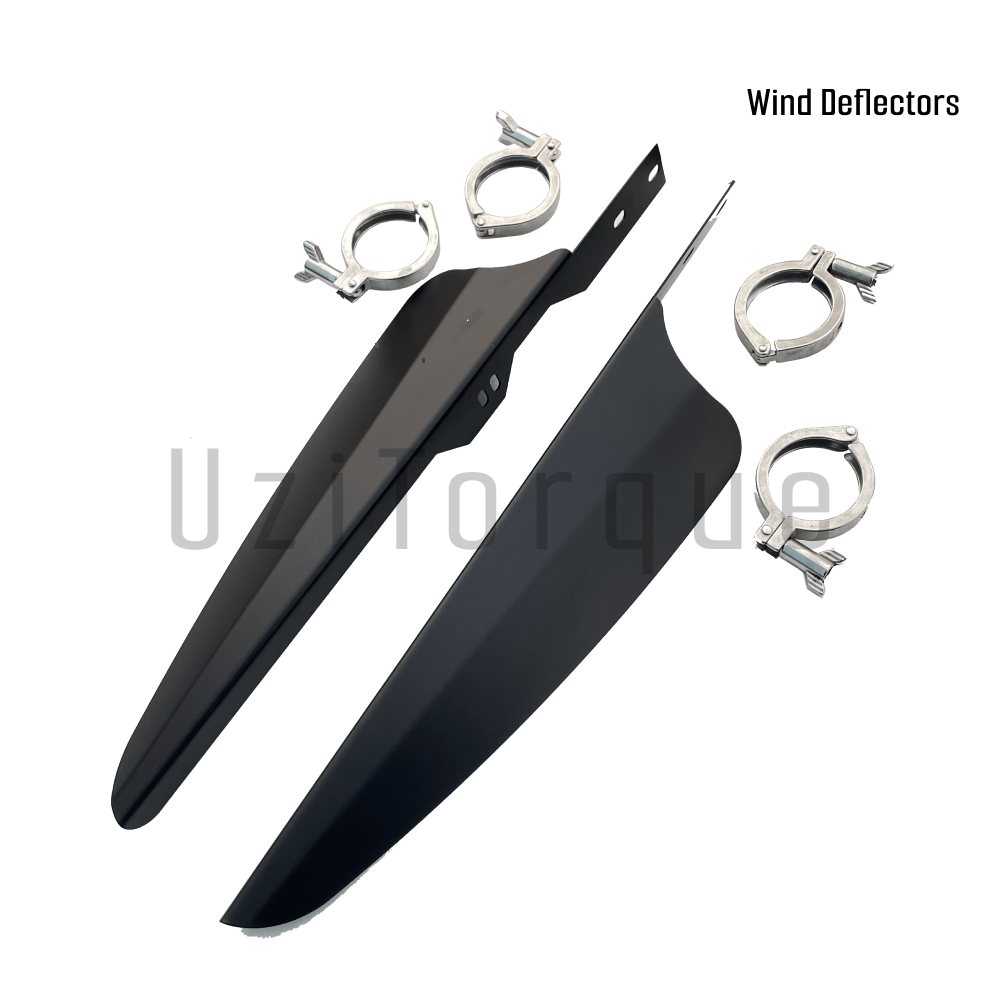 Black Wind Deflectors For Super Meteor