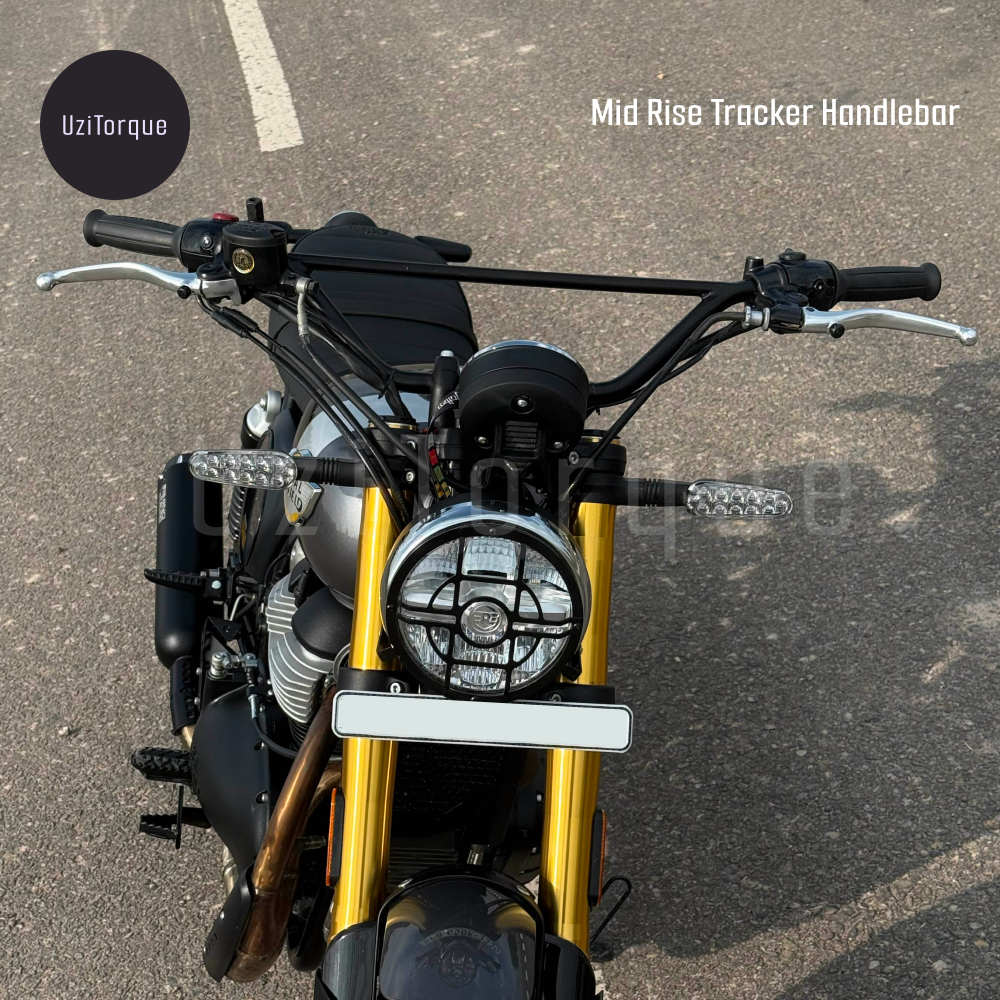 The Mid Rise Tracker Handlebar For RE Bear 650